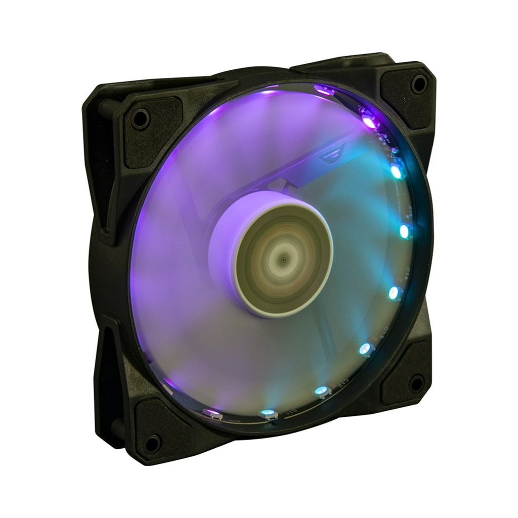 Кулер для корпуса Frime FLF-HB120RGBHUB216 - 2