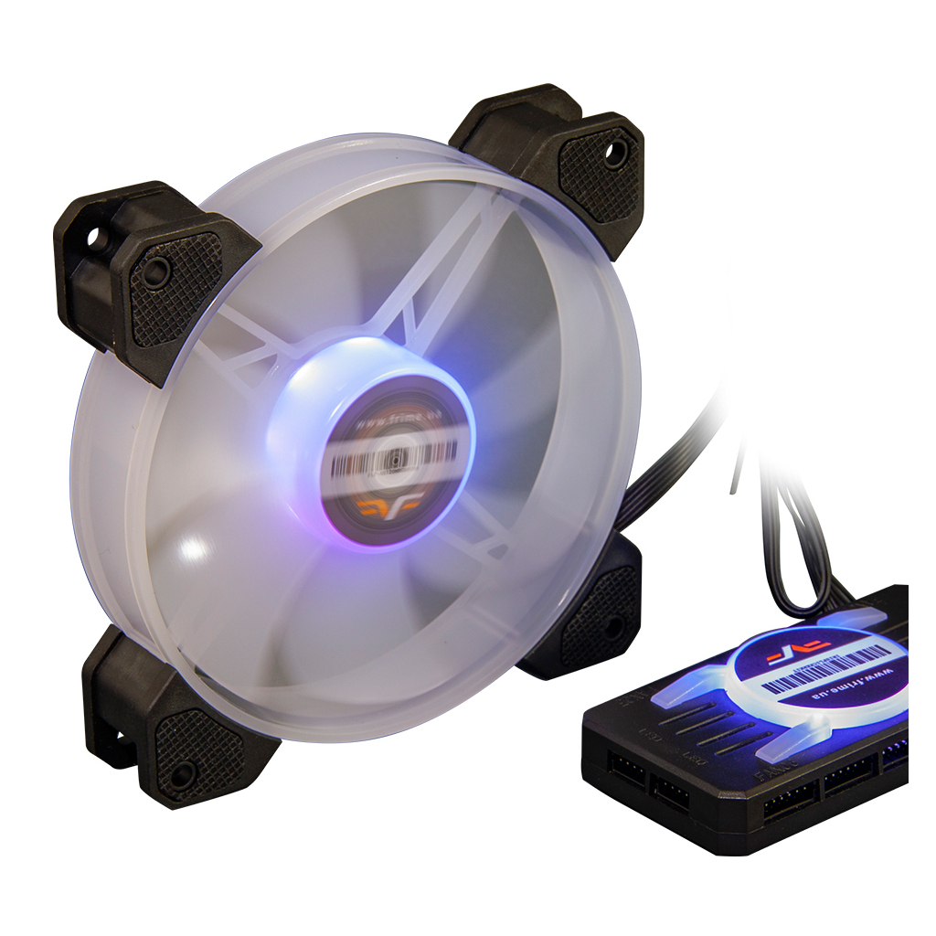 Кулер для корпуса Frime FLF-HB120MRGBHUB8 - 2