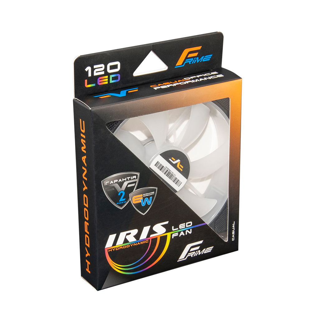 Кулер для корпуса Frime FLF-HB120MRGBHUB8 - 3