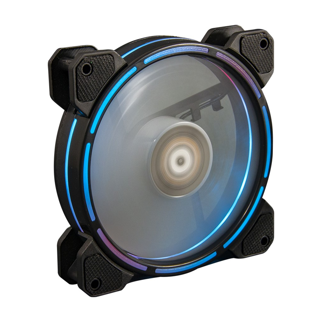 Кулер для корпуса Frime FLF-HB120TRRGBHUB16 - 1