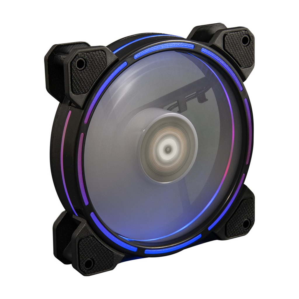 Кулер для корпуса Frime FLF-HB120TRRGBHUB16 - 4