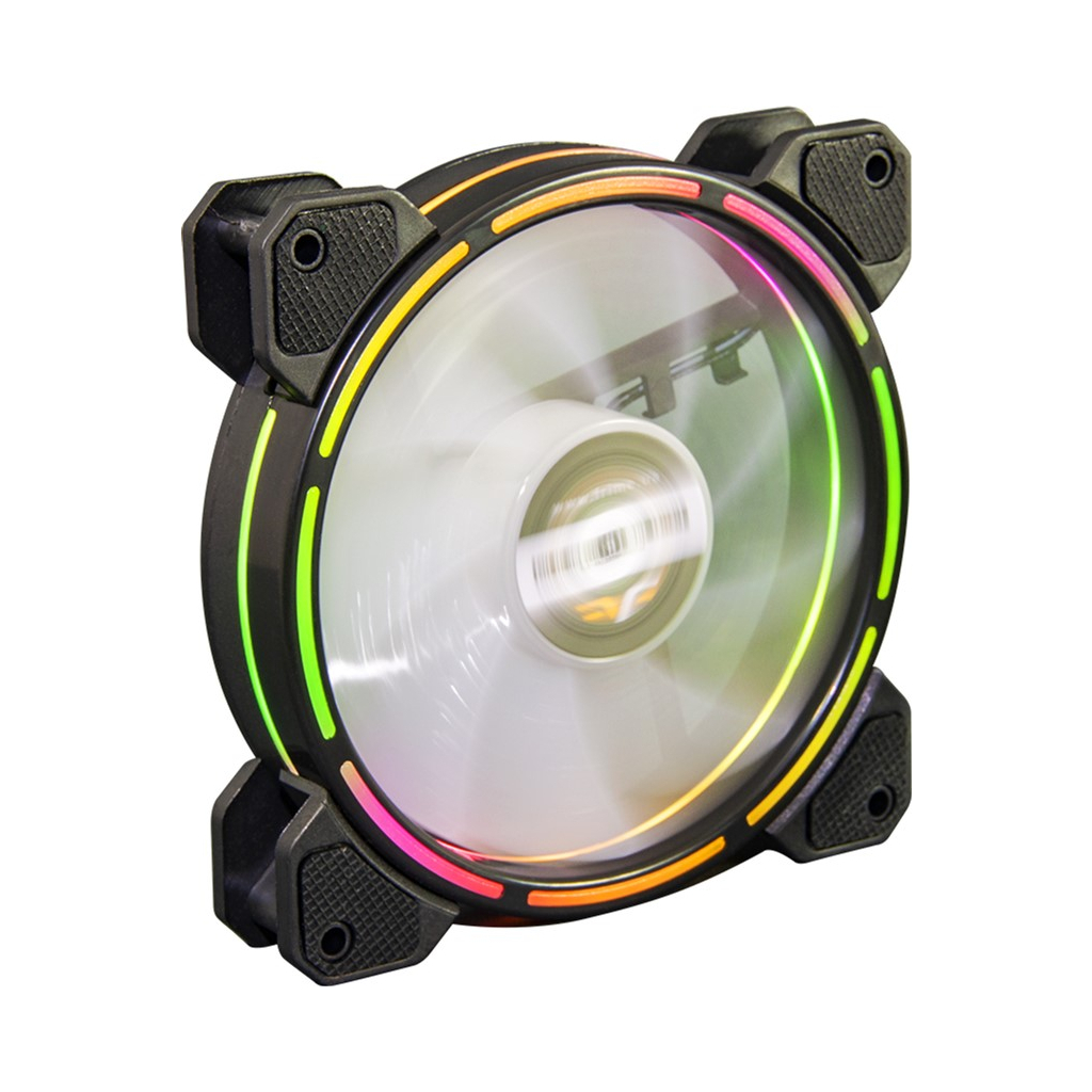 Кулер для корпуса Frime FLF-HB120TRRGBHUB16 - 5