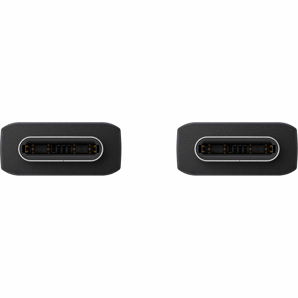 Дата кабель USB Type-C to Type-C 1.8m Black 3A Samsung (EP-DX310JBRGRU) - 2