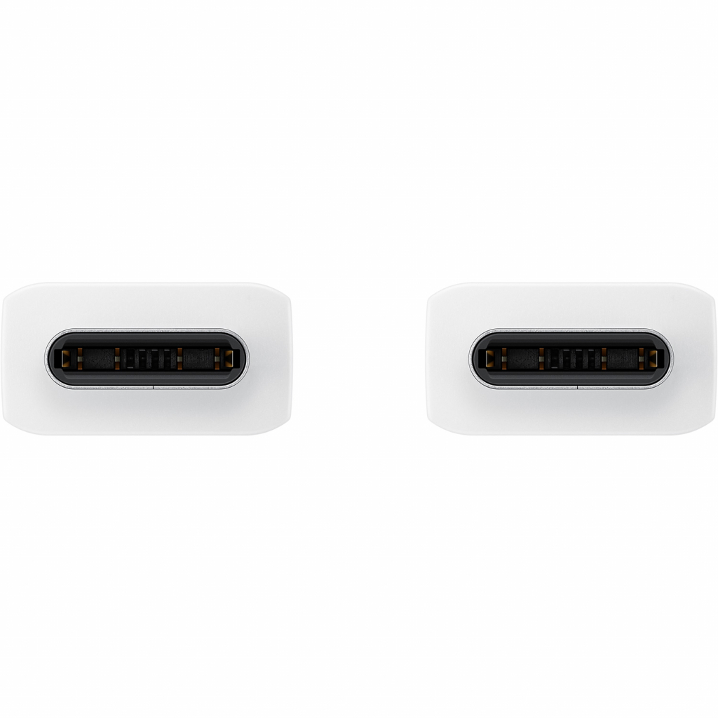 Дата кабель USB Type-C to Type-C 1.8m White 5A Samsung (EP-DX510JWRGRU) - 2