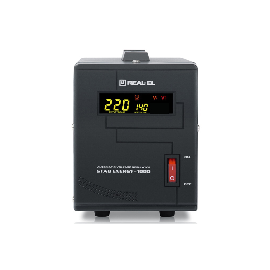 Стабилизатор REAL-EL STAB ENERGY-1000 (EL122400012) - 1