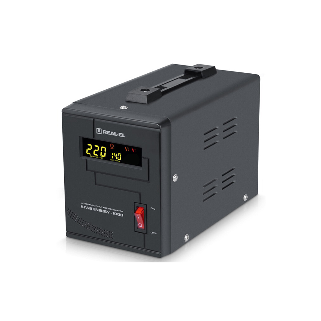 Стабилизатор REAL-EL STAB ENERGY-1000 (EL122400012) - 2