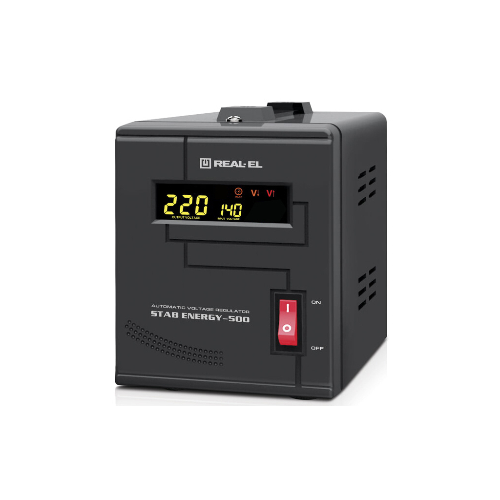 Стабилизатор REAL-EL STAB ENERGY-500 (EL122400011) - 3