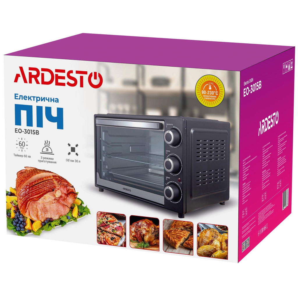 Электропечь Ardesto EO-3015B - 8