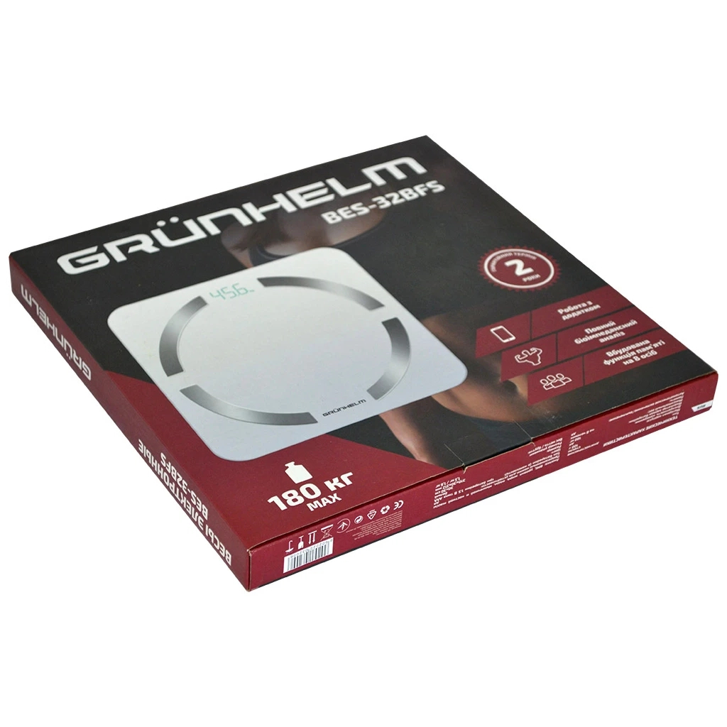 Весы напольные Grunhelm BES-32BFS - 2