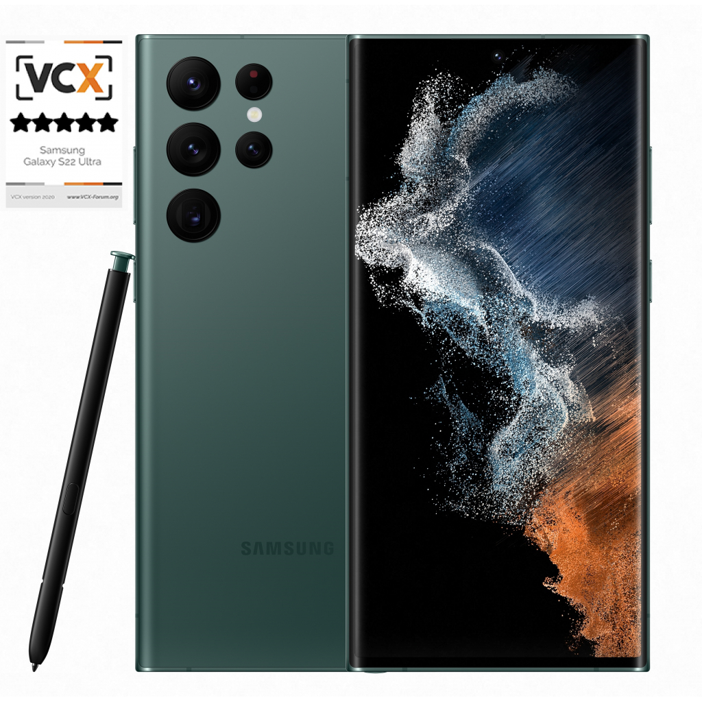 Мобильный телефон Samsung Galaxy S22 Ultra 5G 12/512Gb Green (SM-S908BZGHSEK)