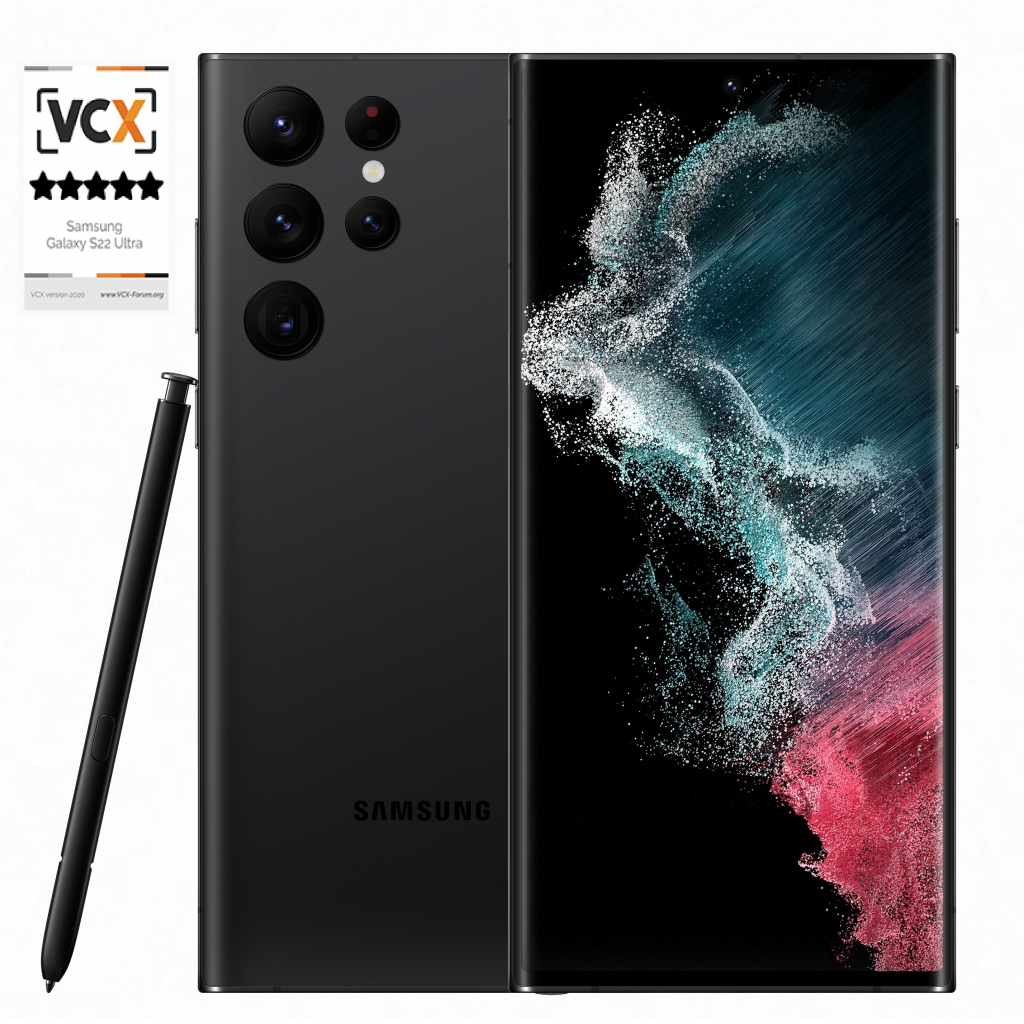 Мобильный телефон Samsung Galaxy S22 Ultra 5G 8/128Gb Black (SM-S908BZKDSEK)