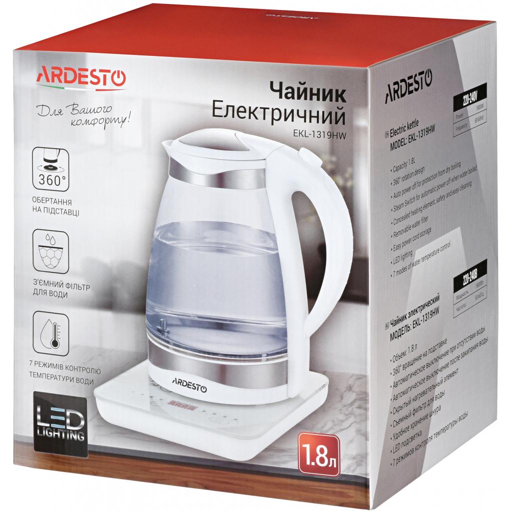 Электрочайник Ardesto EKL-1319HW - 5