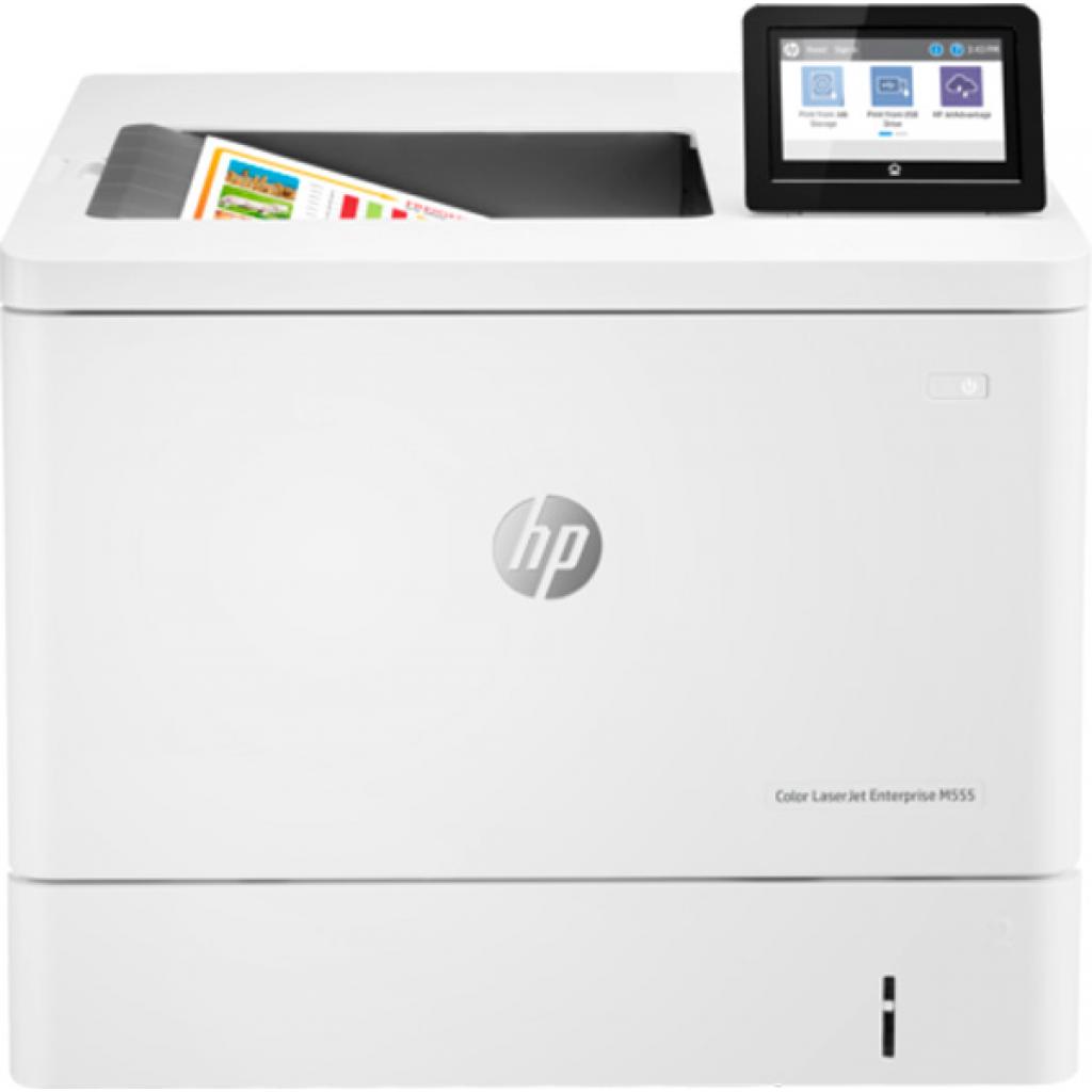 Лазерный принтер HP Color LaserJet Enterprise M555dn (7ZU78A) - 1