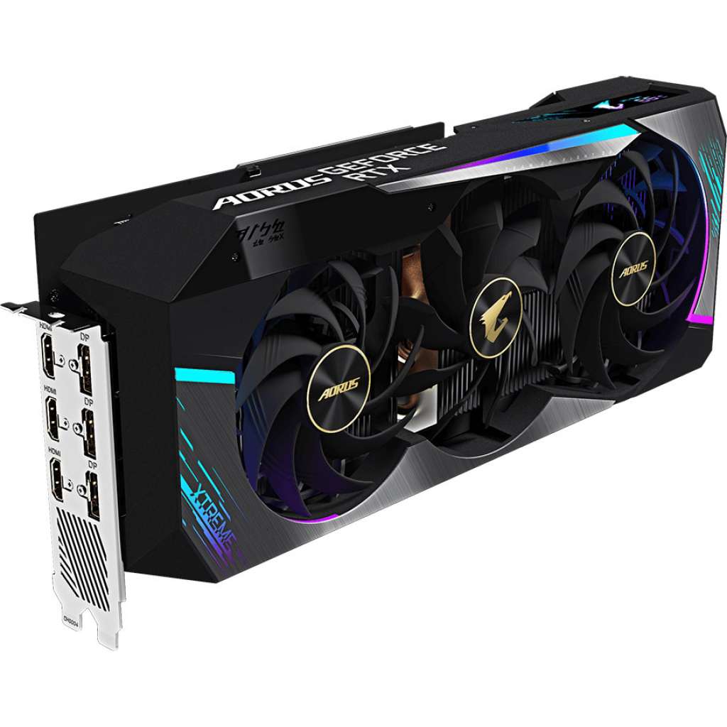 Видеокарта GIGABYTE GeForce RTX3080 10Gb AORUS XTREME 2.0 LHR (GV-N3080AORUS X-10GD 2.0) - 4
