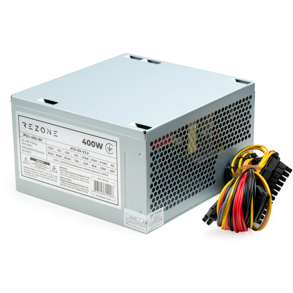 Блок питания Rezone Case 400-80 ОЕМ (400-80) - 1 Блок питания Rezone Case 400-80 ОЕМ (400-80) - 1