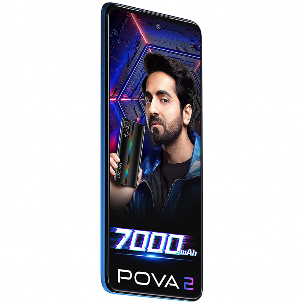 Мобильный телефон Tecno LE7n (POVA-2) 4/128Gb Energy Blue (4895180768507) - 6