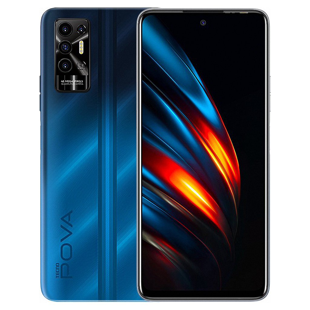 Мобильный телефон Tecno LE7n (POVA-2) 4/128Gb Energy Blue (4895180768507) - 8