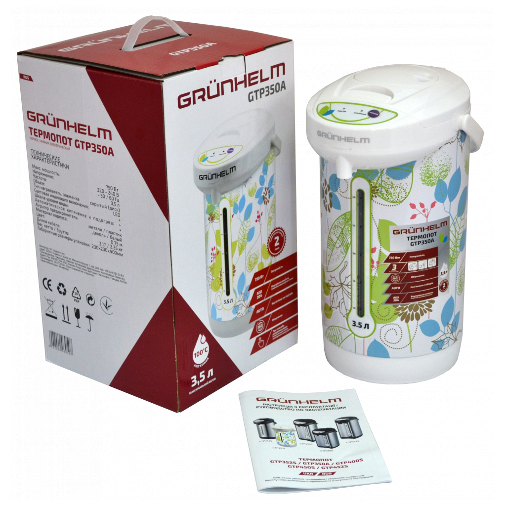 Электрочайник Grunhelm GTP350A - 7