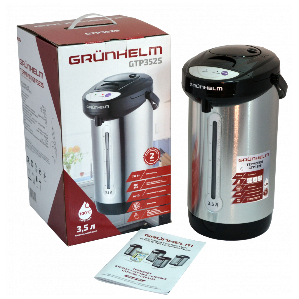 Электрочайник Grunhelm GTP352S - 7