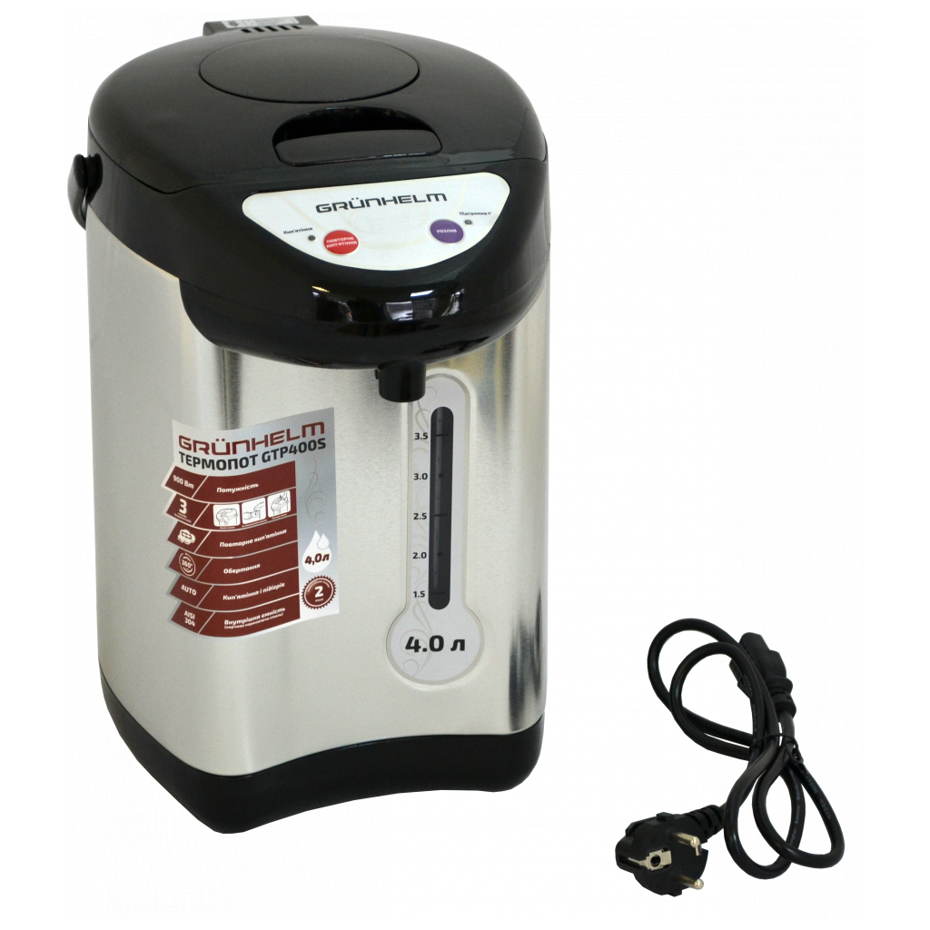 Электрочайник Grunhelm GTP400S - 2