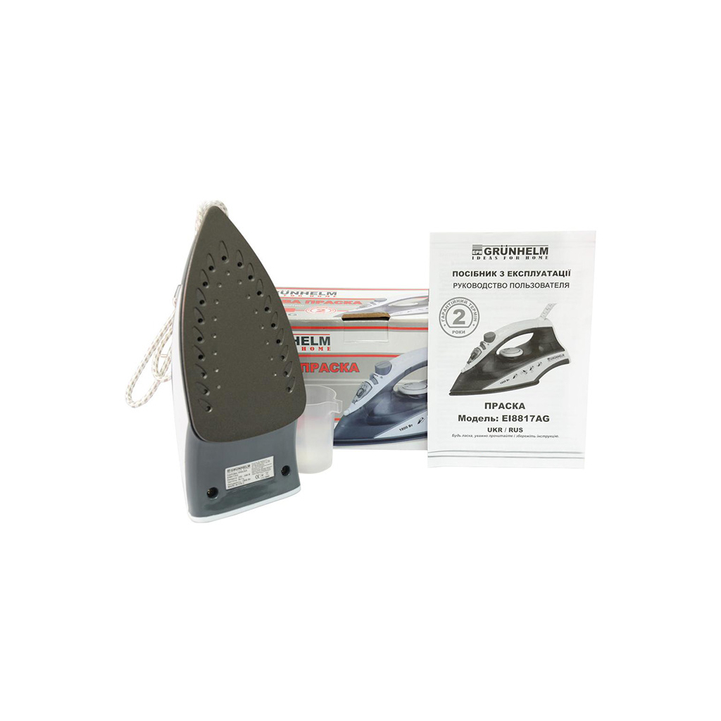 Утюг Grunhelm EI8817AG - 3