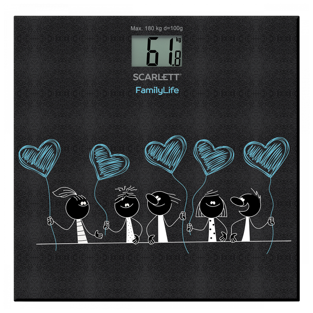 Весы напольные Scarlett SC-BS33E019