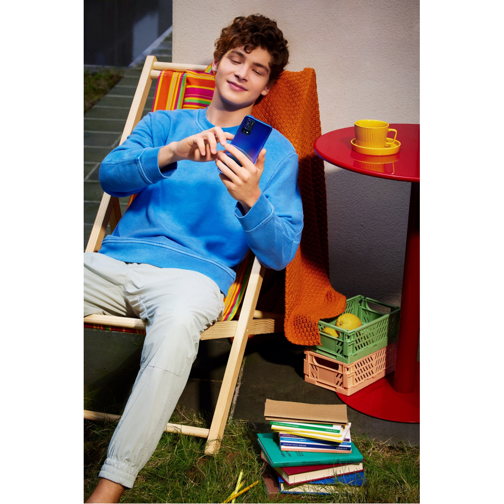 Мобильный телефон Oppo A55 4/64GB Rainbow Blue (OFCPH2325_BLUE) - 9