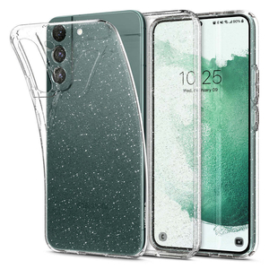 Чехол для моб. телефона Spigen Samsung Galaxy S22 Liquid Crystal Glitter, Crystal Quartz (ACS03985)