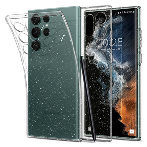 Чехол для моб. телефона Spigen Samsung Galaxy S22 Ultra Liquid Crystal Glitter, Crystal Qua (ACS03913)