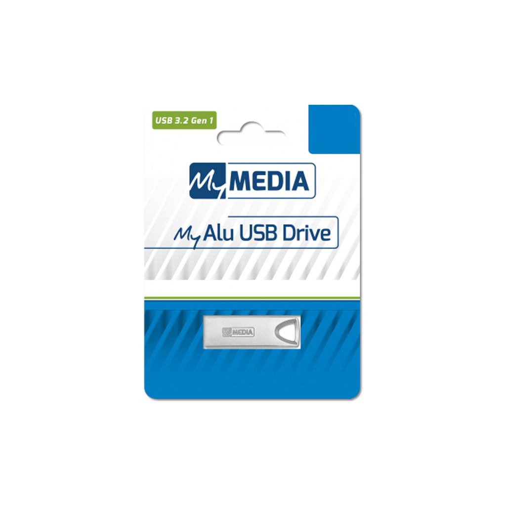 USB флеш накопитель MyMedia 16GB MyAlu USB 3.2 (069275) - 2