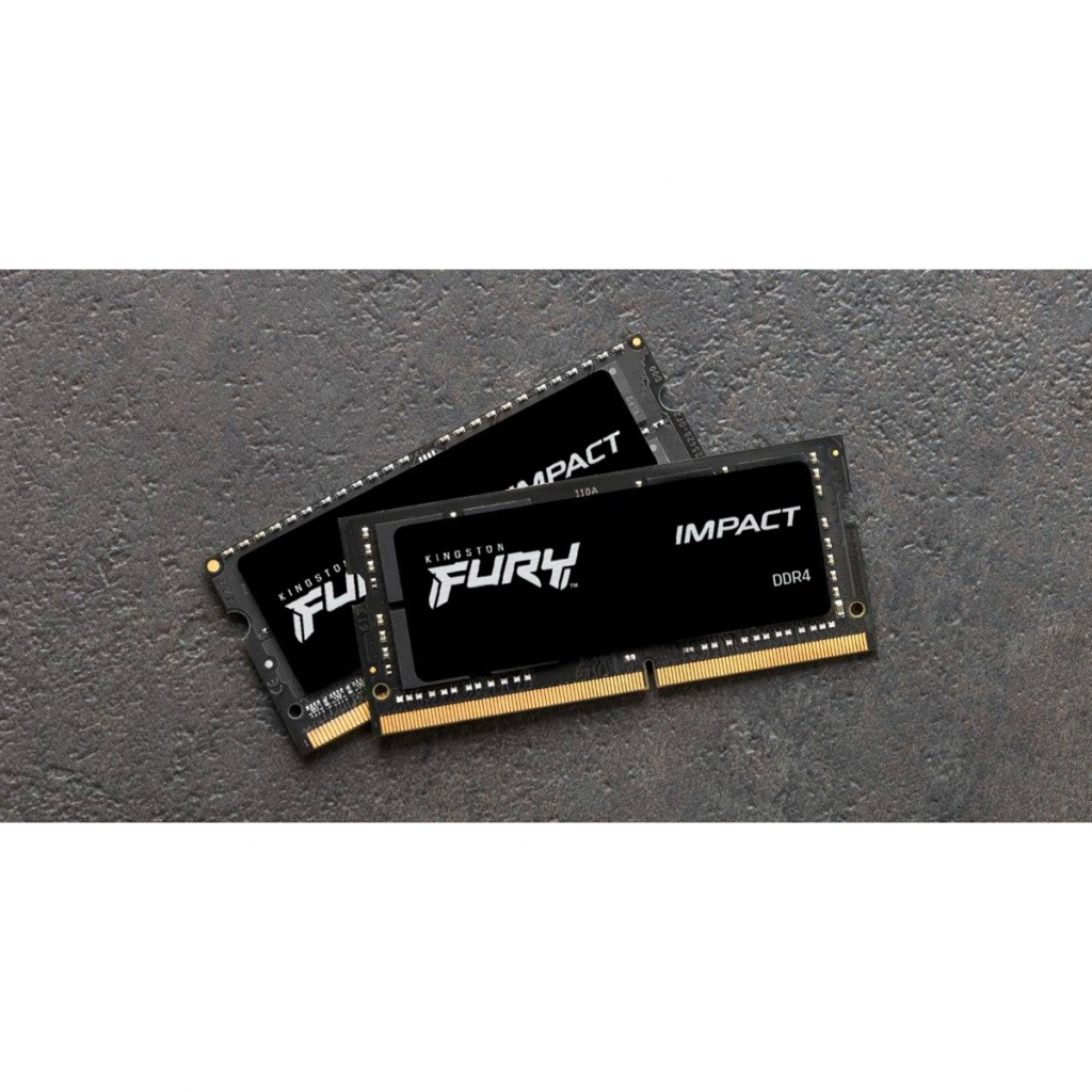 Модуль памяти для ноутбука SoDIMM DDR4 32GB 2933 MHz Kingston Fury (ex.HyperX) (KF429S17IB/32_bulk) - 2