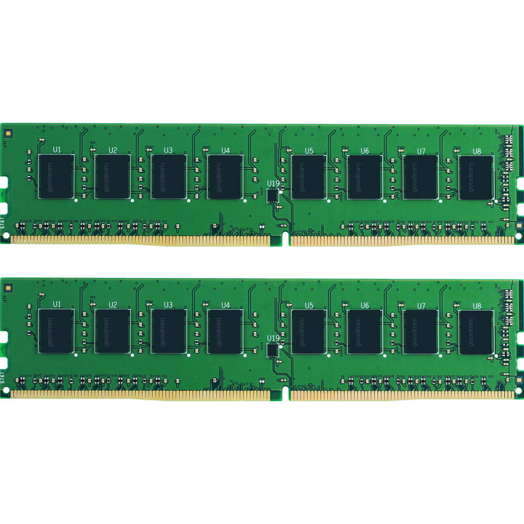 Модуль памяти для компьютера DDR4 16GB (2x8GB) 2666 MHz Goodram (GR2666D464L19S/16GDC)