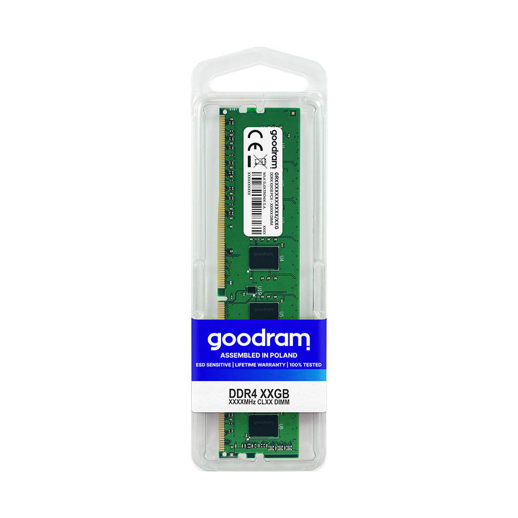 Модуль памяти для компьютера DDR4 32GB 2666 MHz Goodram (GR2666D464L19/32G) - 1