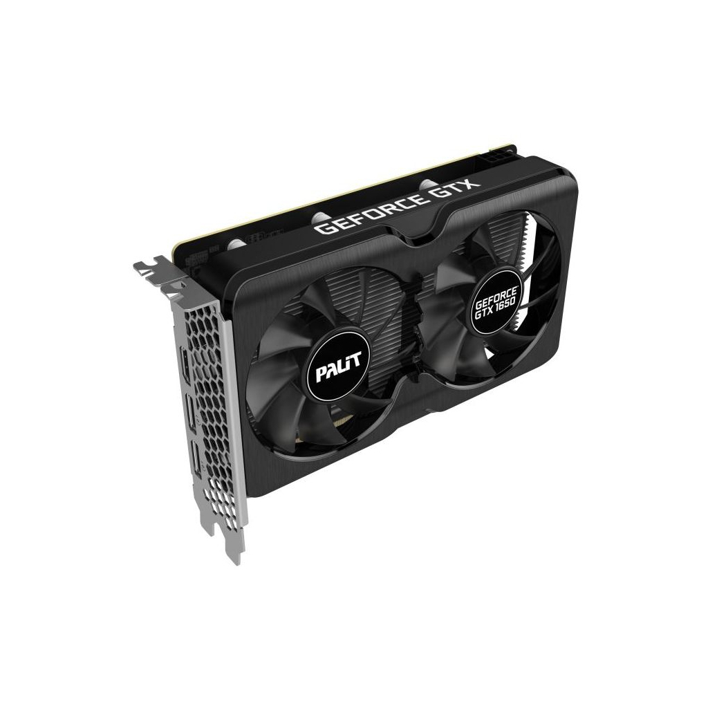 Видеокарта Palit GeForce GTX1650 4096Mb GAMINGPRO OC DDR6 (NE61650S1BG1-1175A) - 1