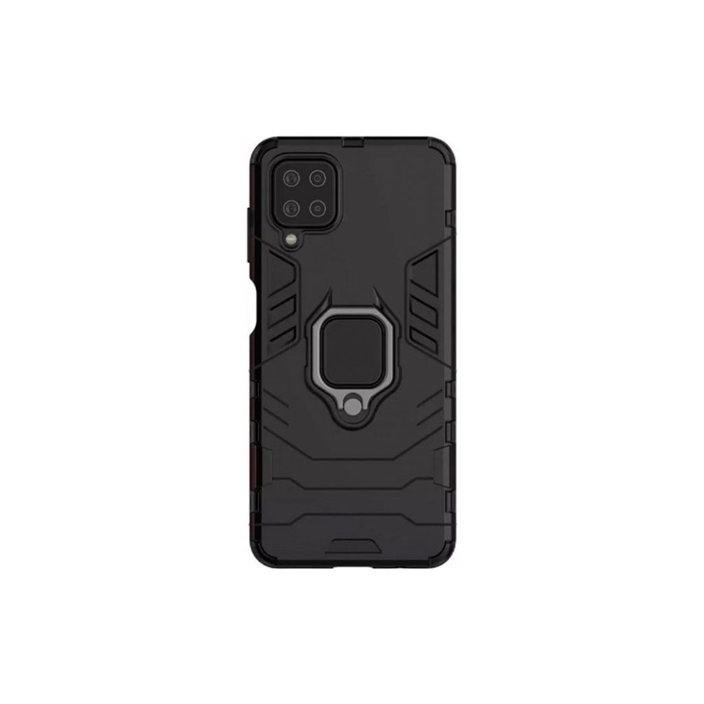 Чехол для моб. телефона Drobak Ring Case with Magnetic для Samsung Galaxy M12 Black (707040)