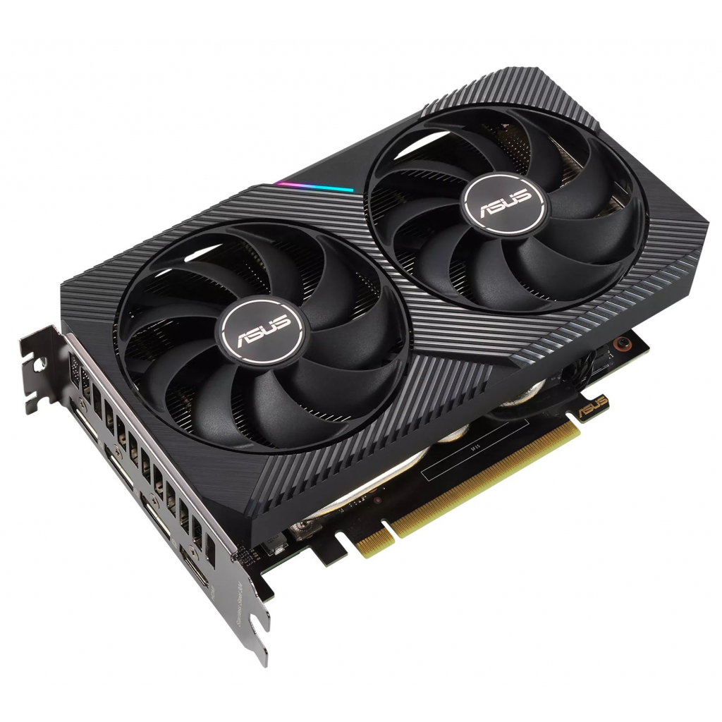 Видеокарта ASUS GeForce RTX3050 8Gb DUAL OC (DUAL-RTX3050-O8G) - 4