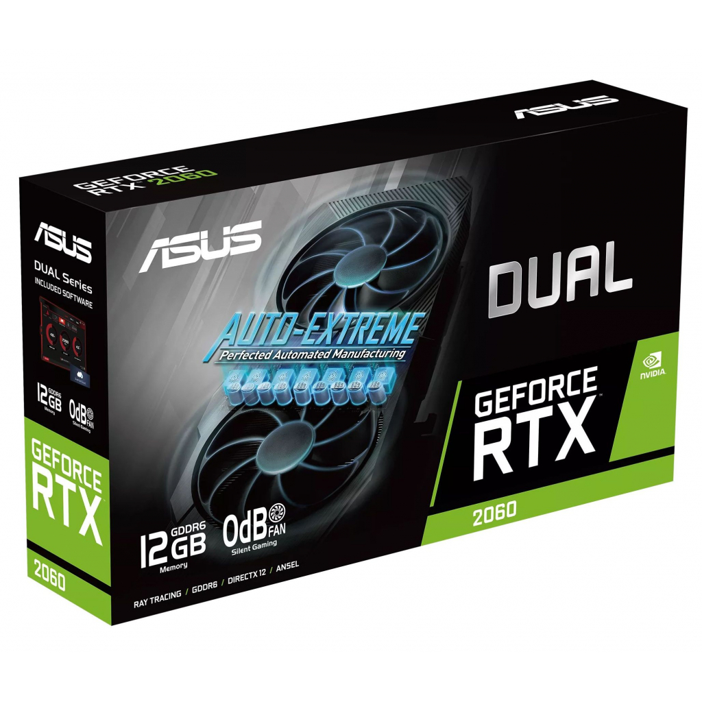Видеокарта ASUS GeForce RTX2060 12 Gb DUAL EVO (DUAL-RTX2060-12G-EVO) - 9