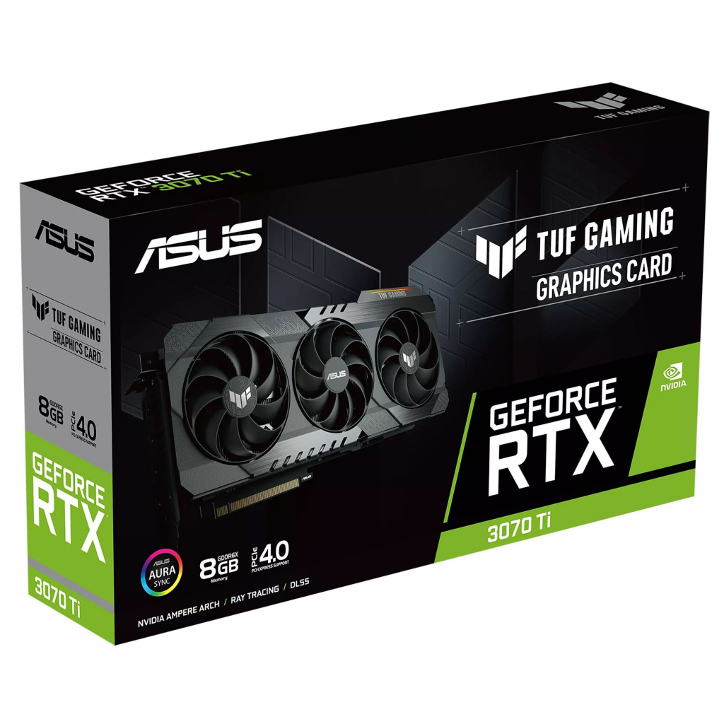 Видеокарта ASUS GeForce RTX3070 Ti 8Gb TUF GAMING (TUF-RTX3070TI-8G-GAMING) - 10