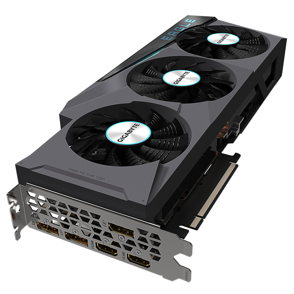 Видеокарта GIGABYTE GeForce RTX3080 10Gb EAGLE 2.0 LHR (GV-N3080EAGLE-10GD 2.0) - 1