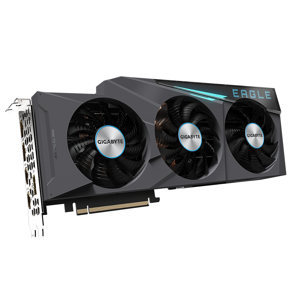 Видеокарта GIGABYTE GeForce RTX3080 10Gb EAGLE 2.0 LHR (GV-N3080EAGLE-10GD 2.0) - 2