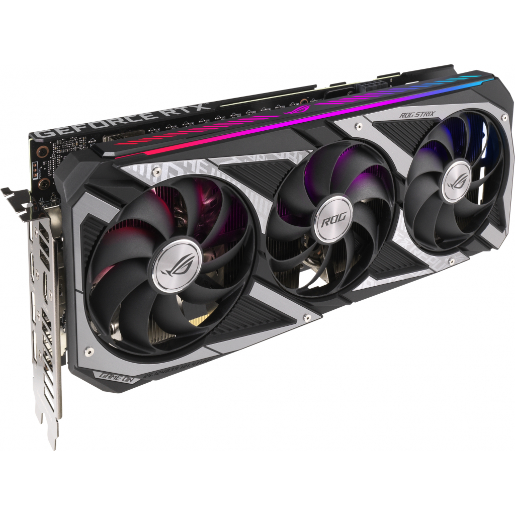 Видеокарта ASUS GeForce RTX3060 12Gb ROG STRIX GAMING V2 LHR (ROG-STRIX-RTX3060-12G-V2-GAMING) - 7