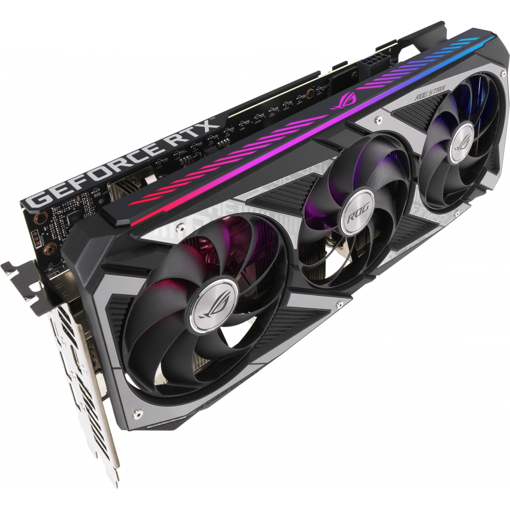 Видеокарта ASUS GeForce RTX3060 12Gb ROG STRIX GAMING V2 LHR (ROG-STRIX-RTX3060-12G-V2-GAMING) - 8