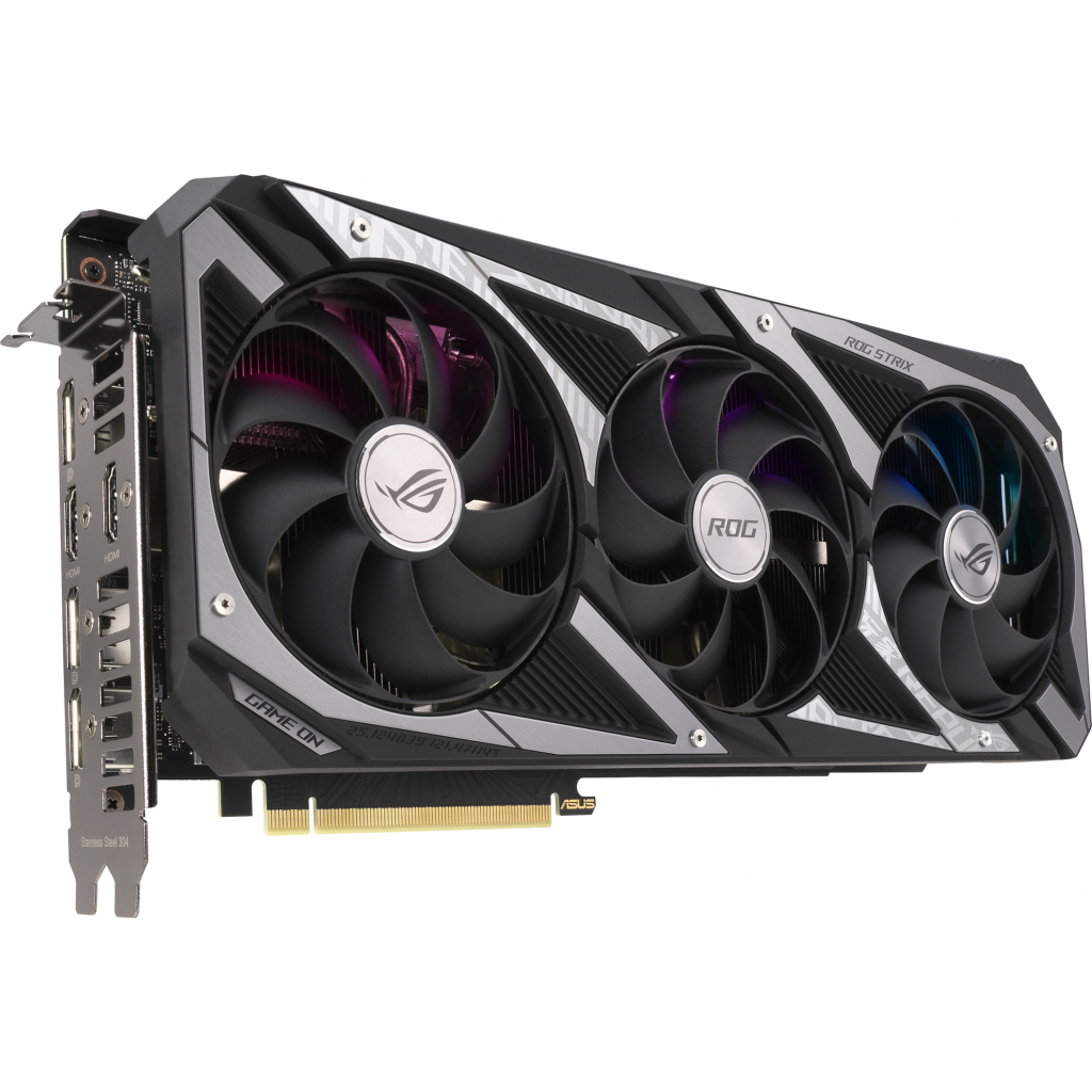 Видеокарта ASUS GeForce RTX3060 12Gb ROG STRIX GAMING V2 LHR (ROG-STRIX-RTX3060-12G-V2-GAMING) - 11