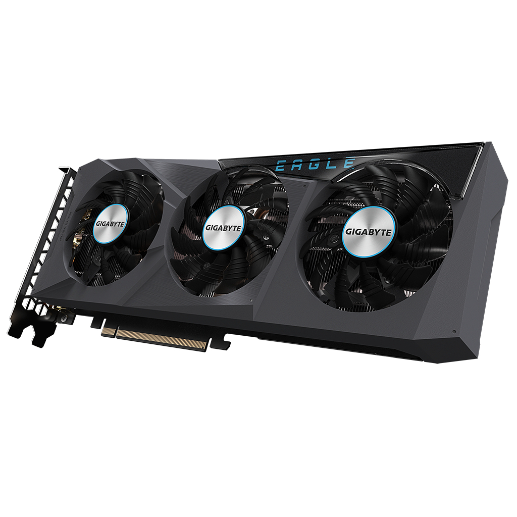 Видеокарта GIGABYTE Radeon RX 6700 XT 12Gb EAGLE OC (GV-R67XTEAGLE OC-12GD) - 4
