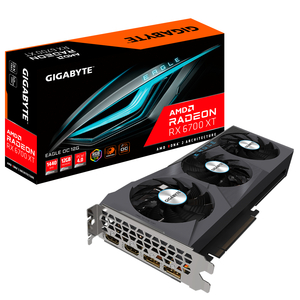 Видеокарта GIGABYTE Radeon RX 6700 XT 12Gb EAGLE OC (GV-R67XTEAGLE OC-12GD)
