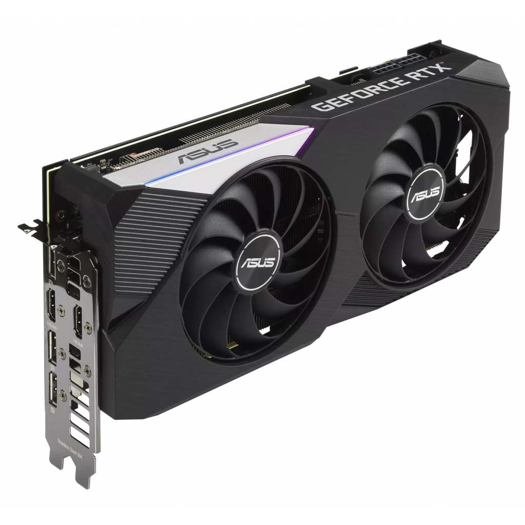 Видеокарта ASUS GeForce RTX3070 8Gb DUAL V2 LHR (DUAL-RTX3070-8G-V2) - 6