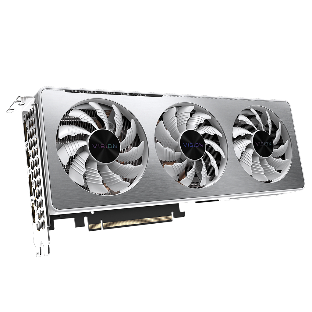 Видеокарта GIGABYTE GeForce RTX3060Ti 8Gb VISION LHR (GV-N306TVISION-8GD) - 2