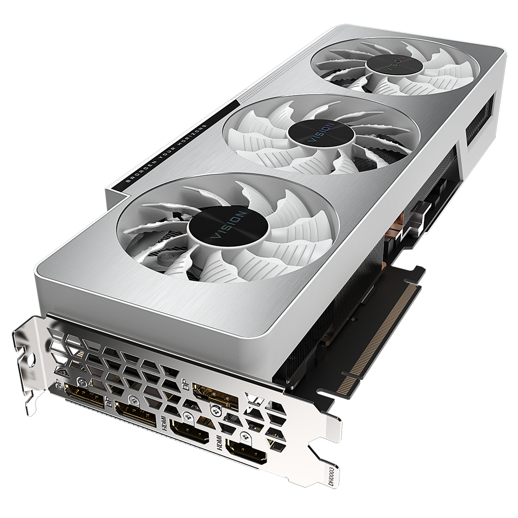 Видеокарта GIGABYTE GeForce RTX3080 10Gb VISION OC 2.0 LHR (GV-N3080VISION OC-10GD 2.0) - 1