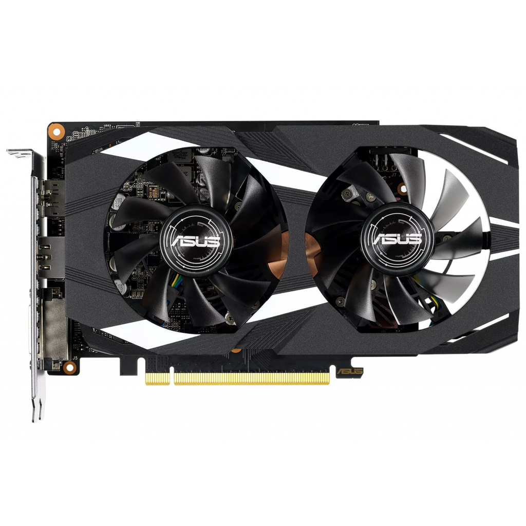 Видеокарта ASUS GeForce GTX1650 4096Mb DUAL OC D6 (DUAL-GTX1650-O4GD6-P) - 1