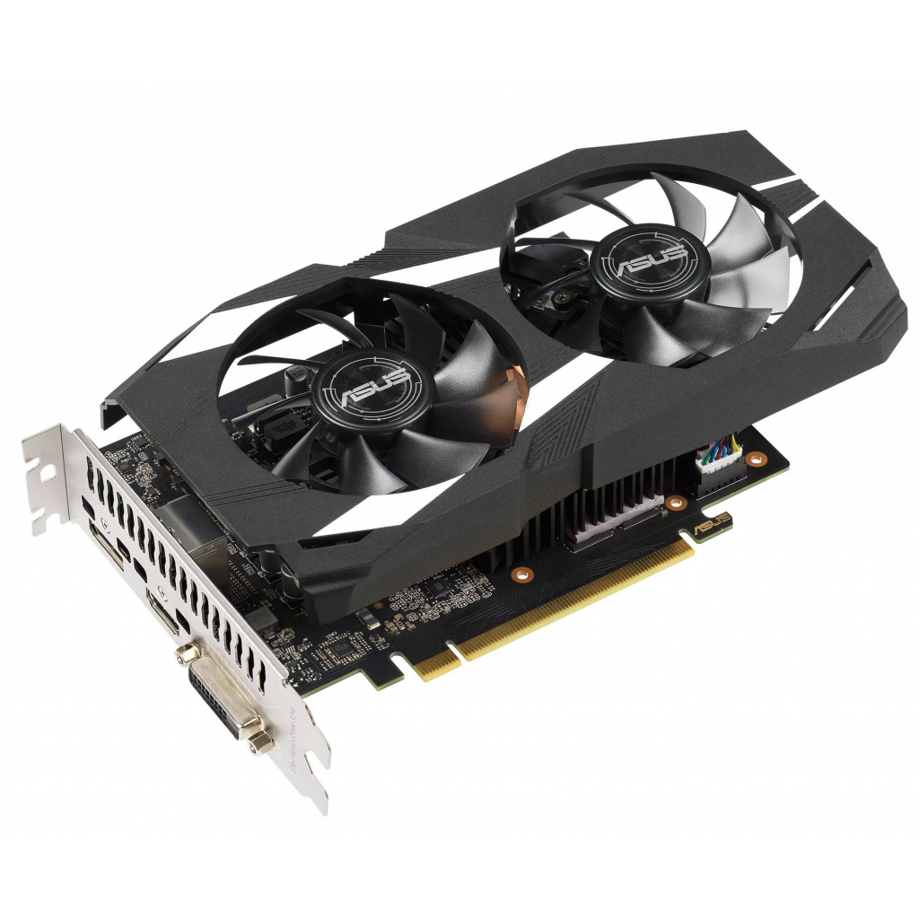 Видеокарта ASUS GeForce GTX1650 4096Mb DUAL OC D6 (DUAL-GTX1650-O4GD6-P) - 2